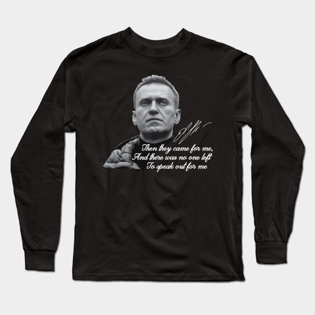 Alexei Navalny Long Sleeve T-Shirt by CovpaTees